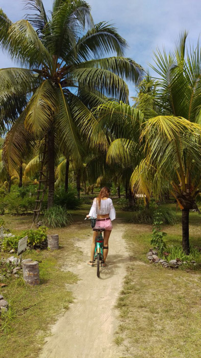 Radtour auf den Seychellen