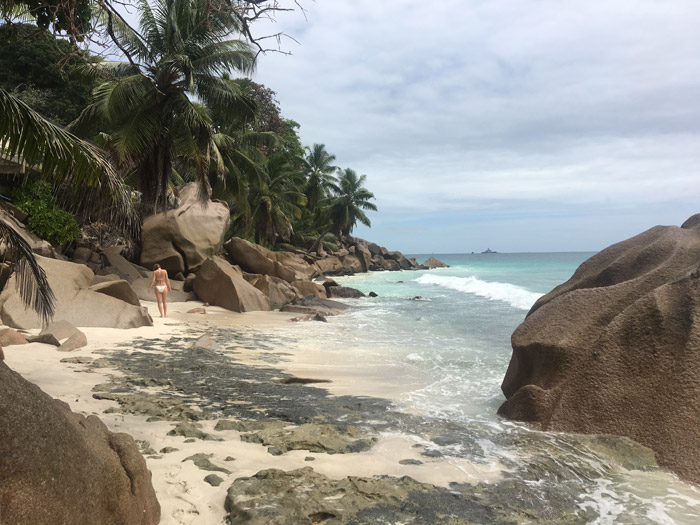 Strand auf den Seychellen